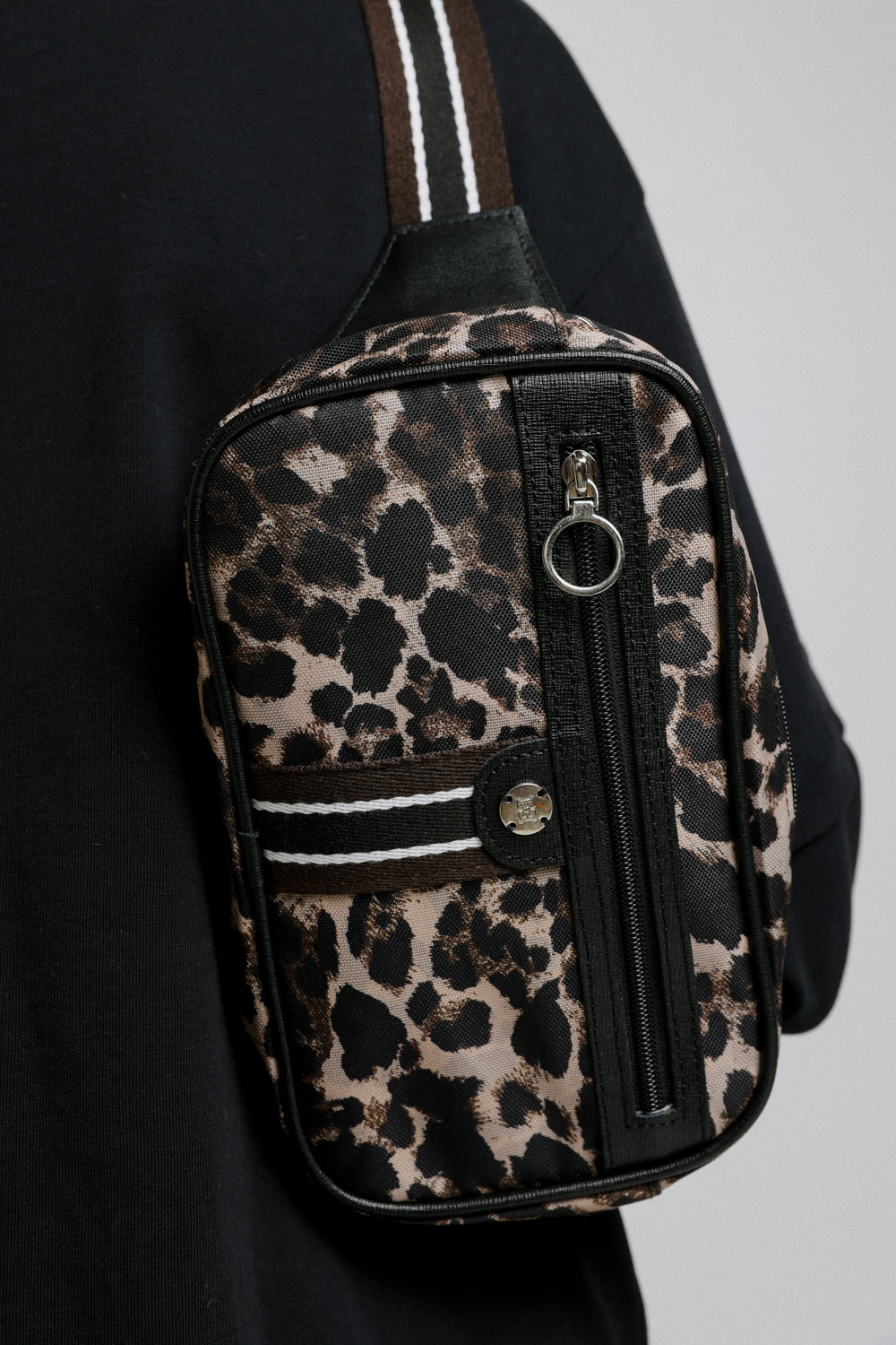 Fire Leopard Belt Bag