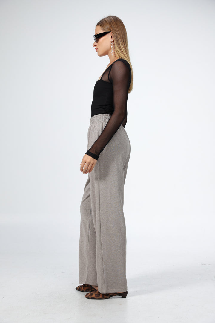 Yourself Black Mesh Shirt