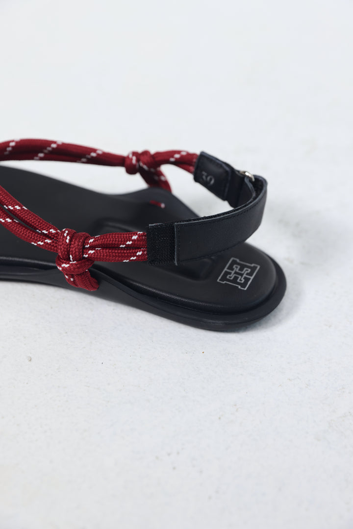 EE Wine Cord Sandals