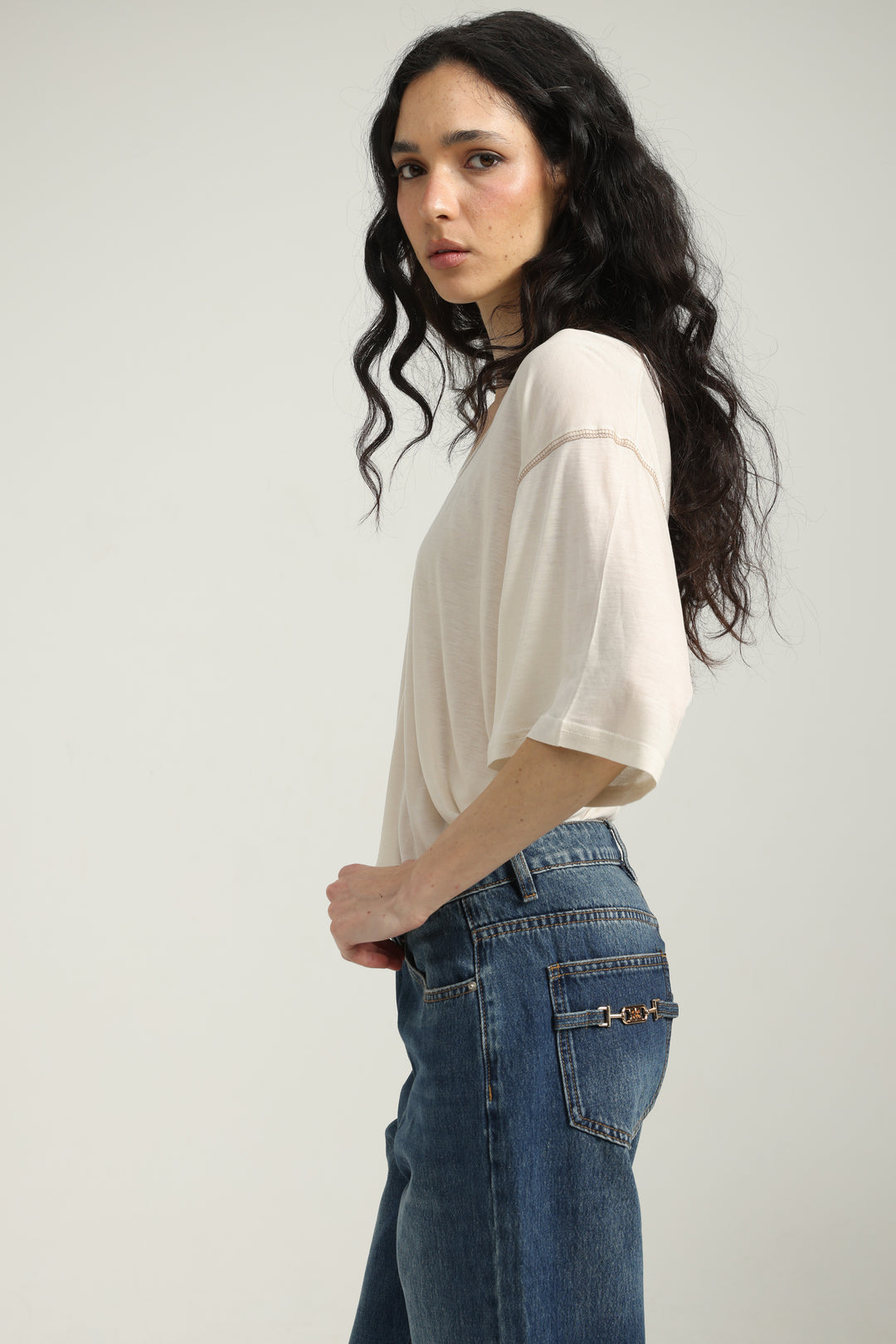 Clean20 Cream T-Shirt