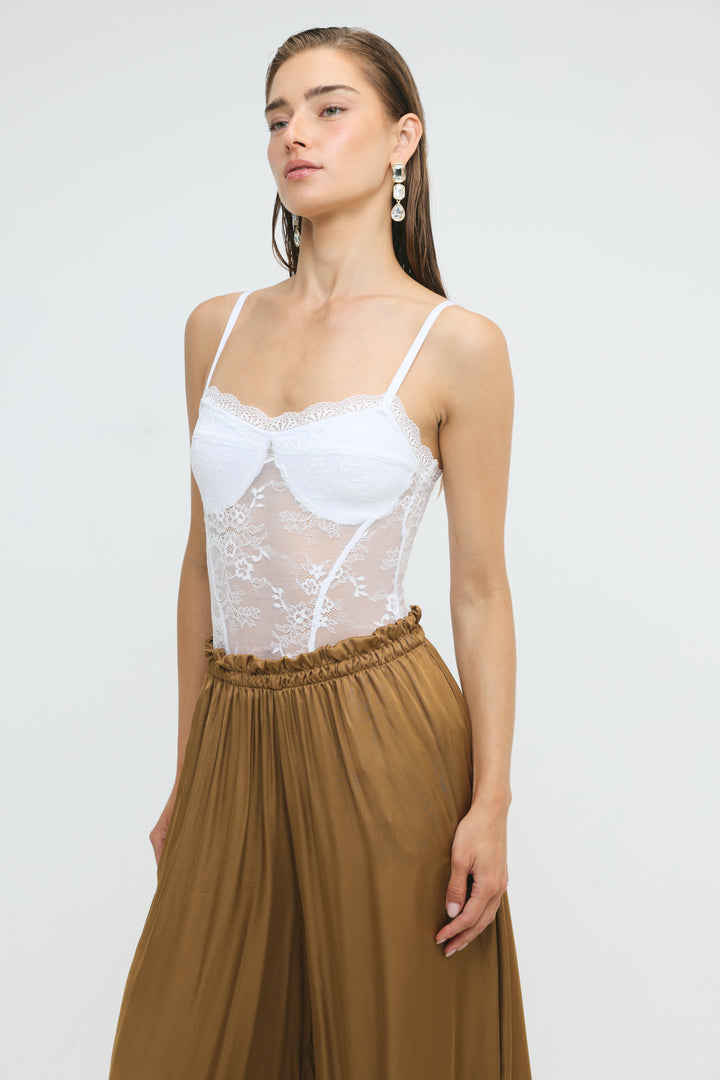 Kiss White Bodysuit