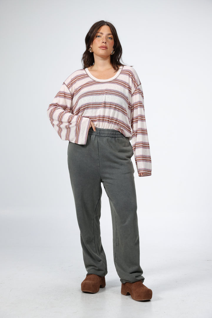 Air Pink Striped Shirt