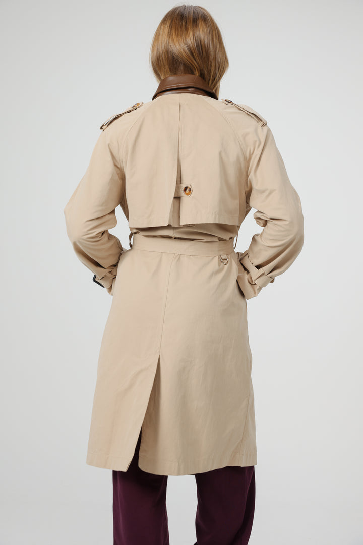 Beige Trench Coat