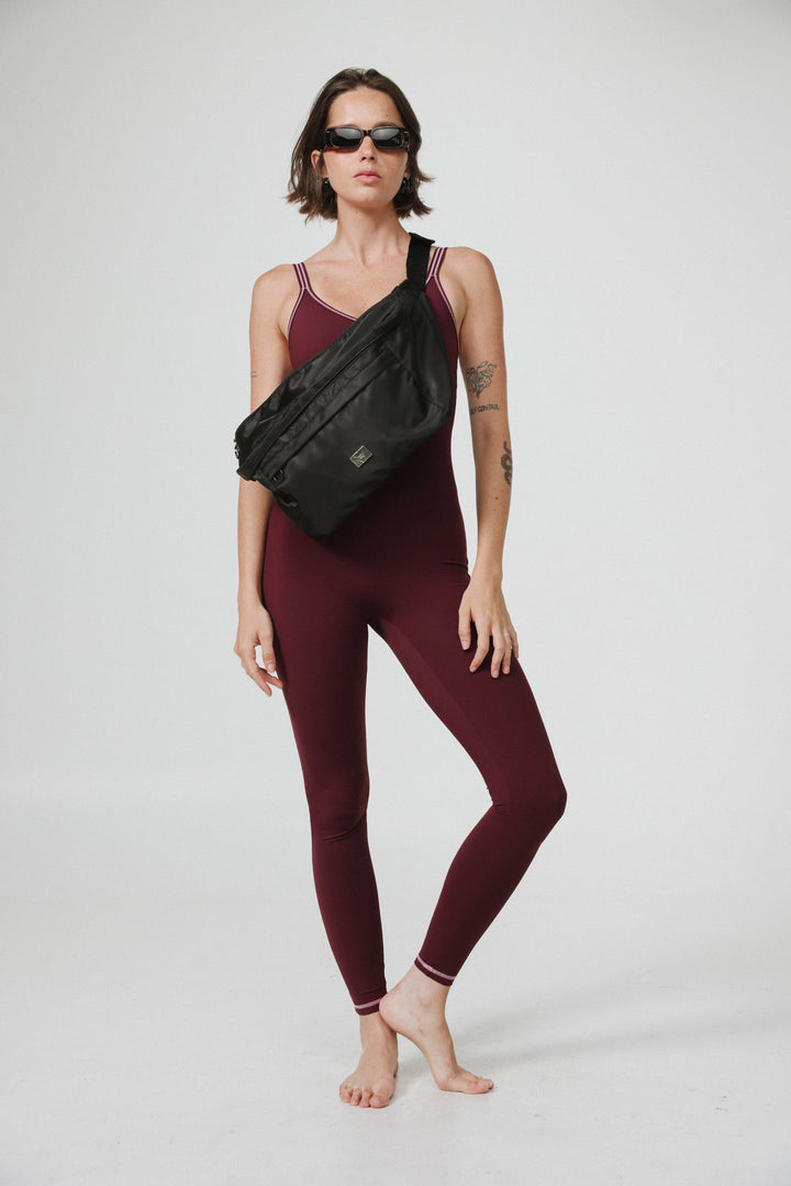 EE Huge Black Belt Bag