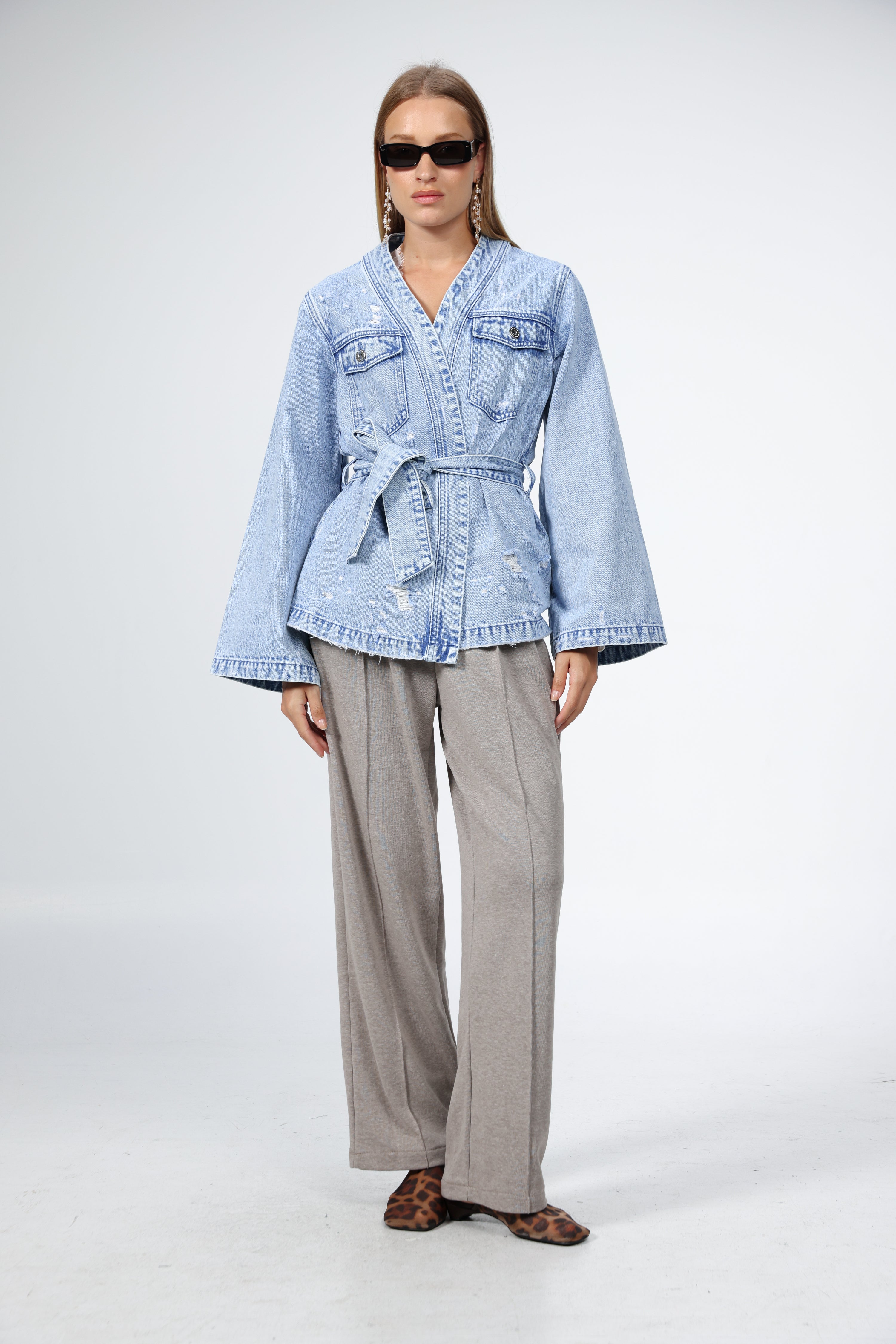 Denim Blue Kimono – SEESTARZ