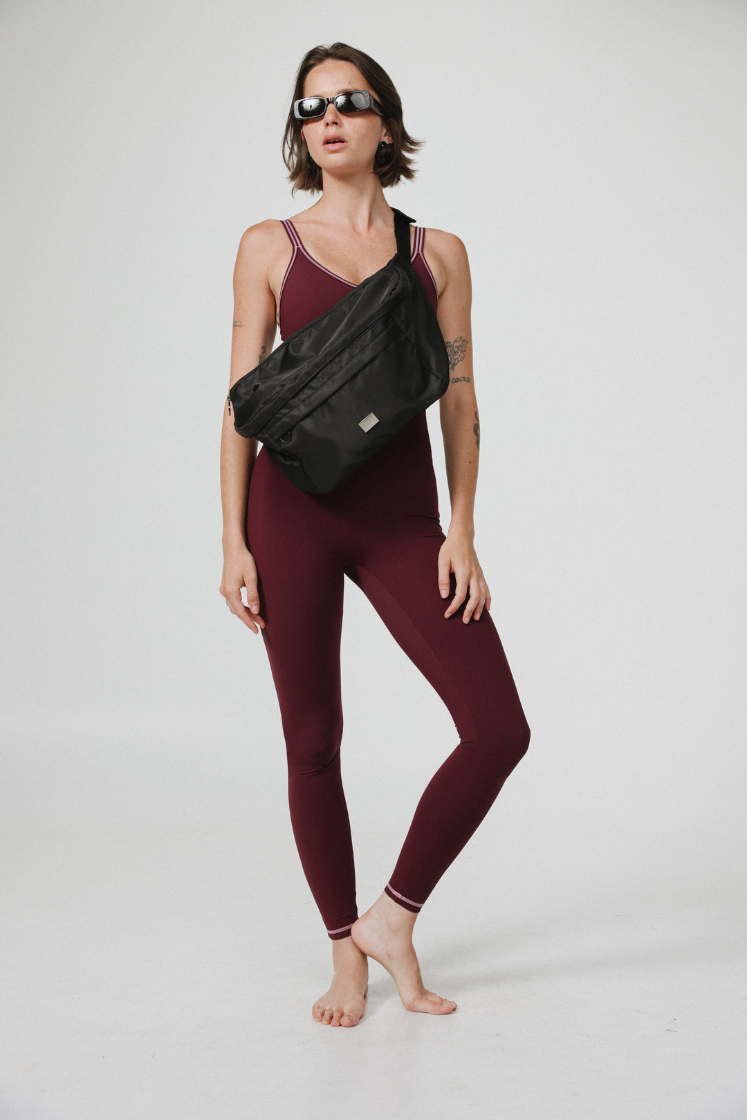 EE Huge Black Belt Bag