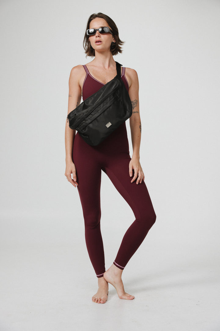 EE Huge Black Belt Bag