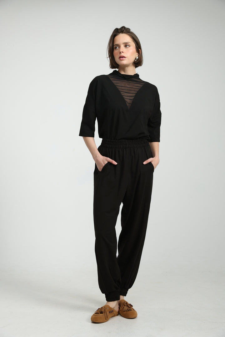 Reason Black Joggers