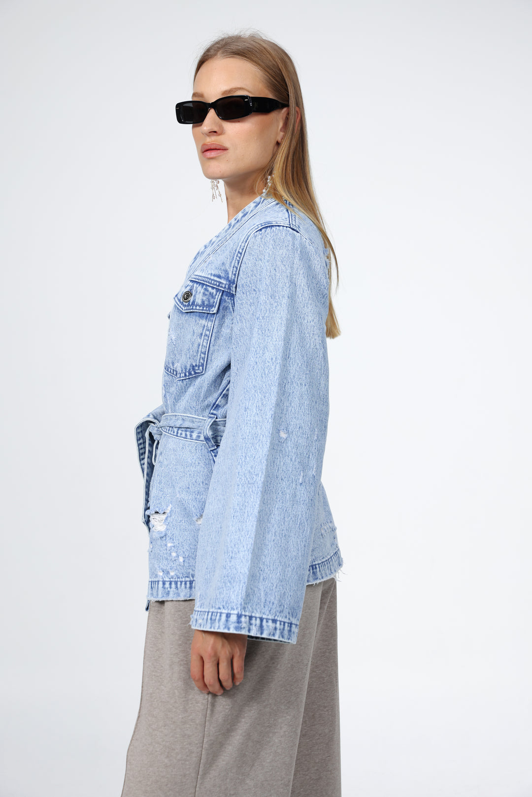 Denim Blue Kimono