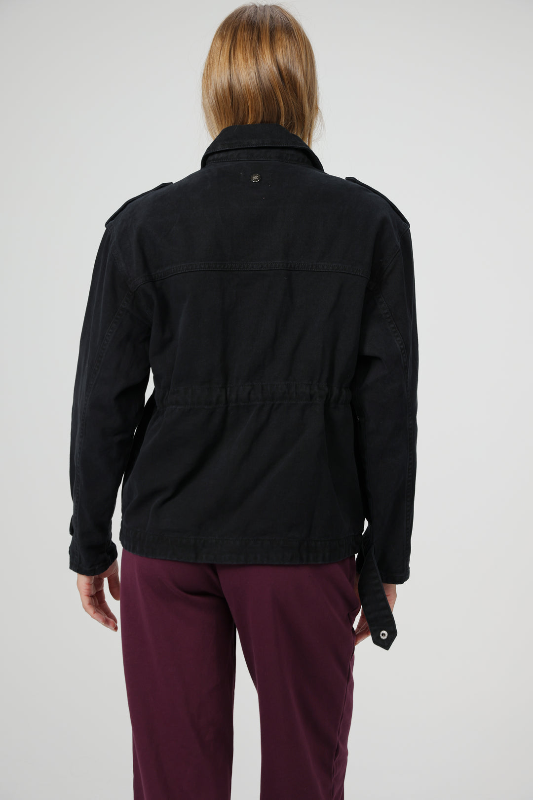 Hackney Black Denim Jacket