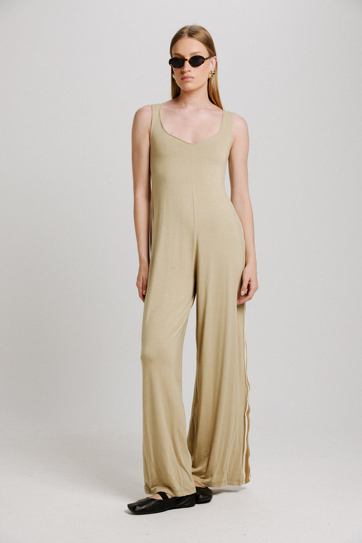 Magic Sand Striped Jumpsuit