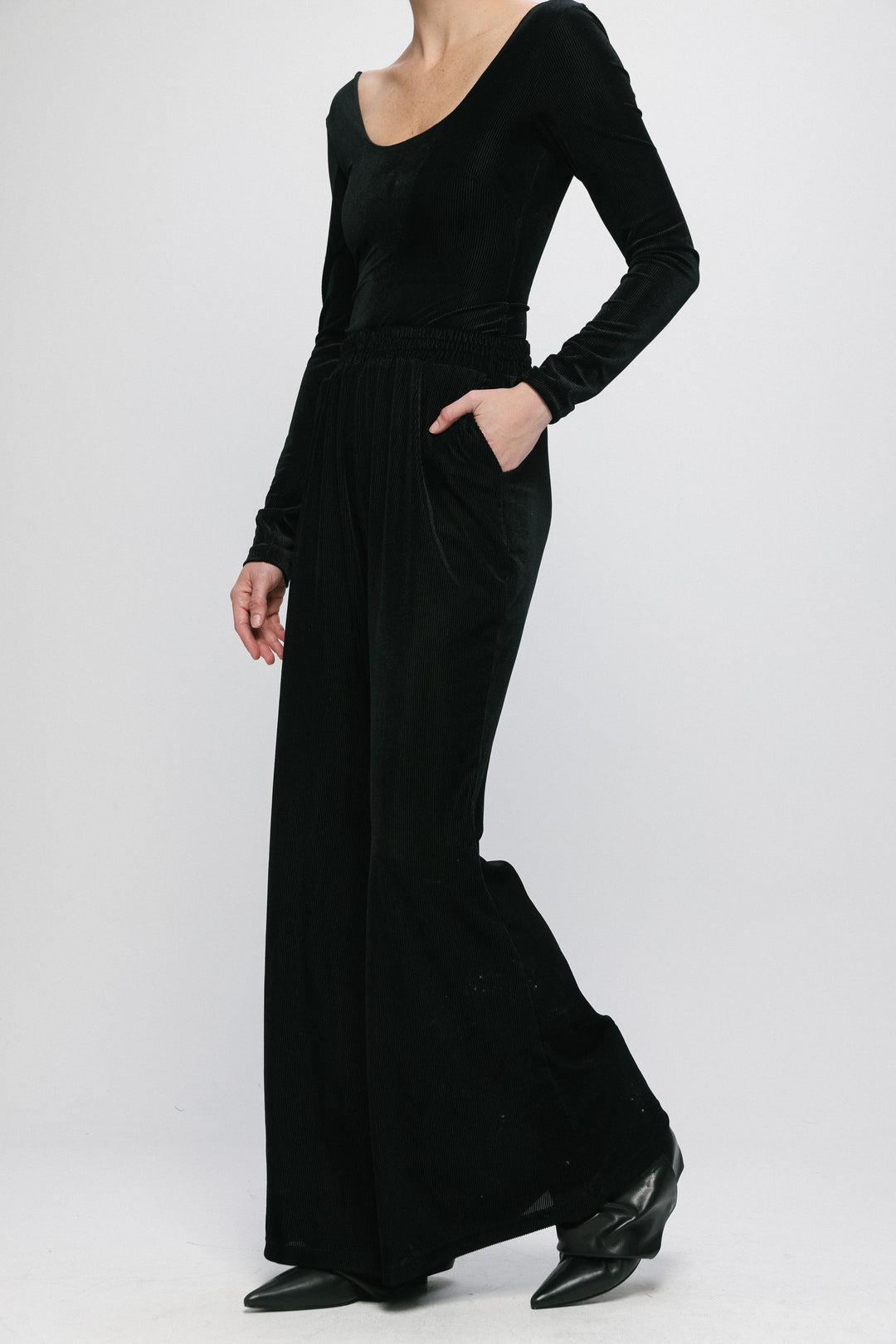Control Black Velvet Bottons