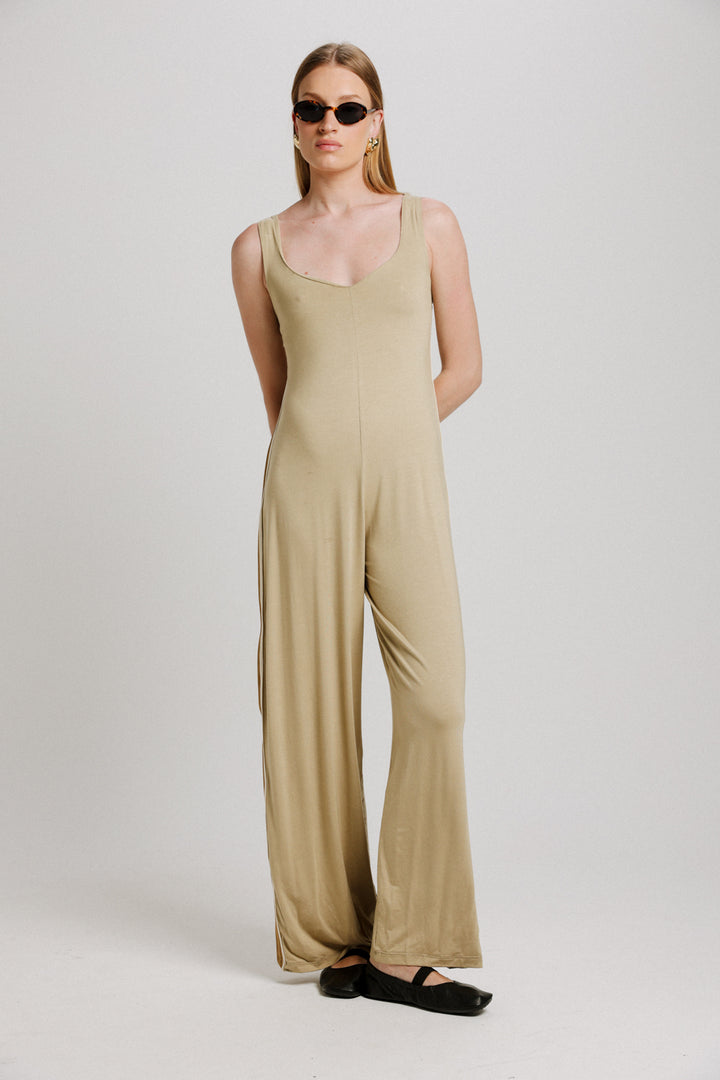 Magic Sand Striped Jumpsuit