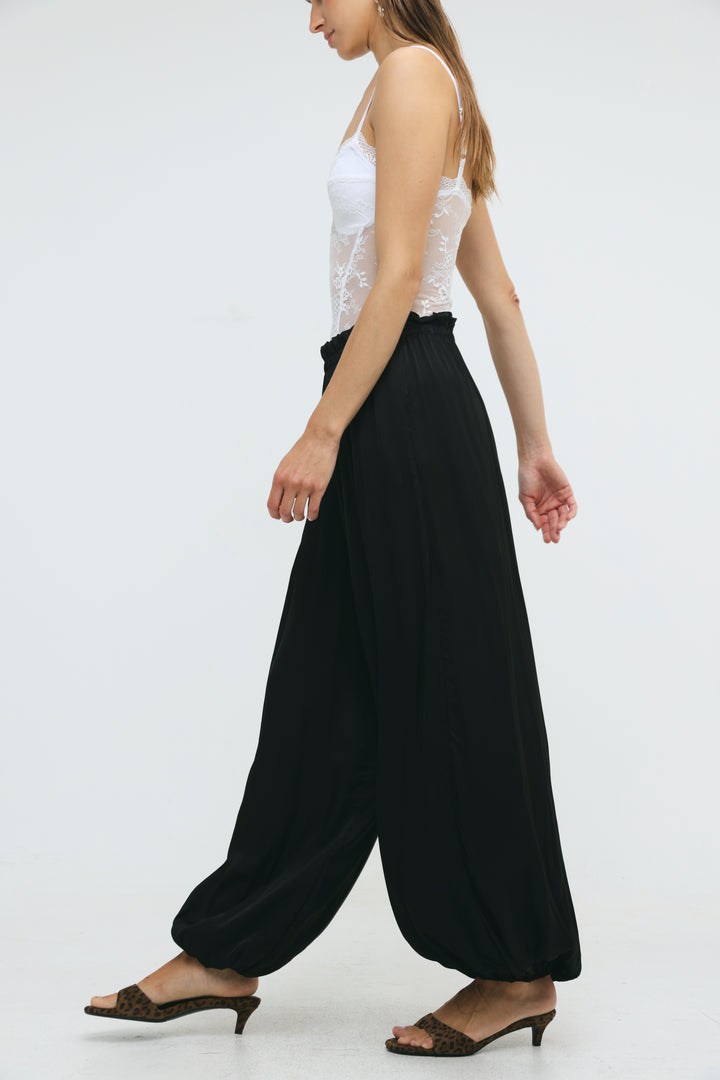 Gloss Black Balloon Bottoms