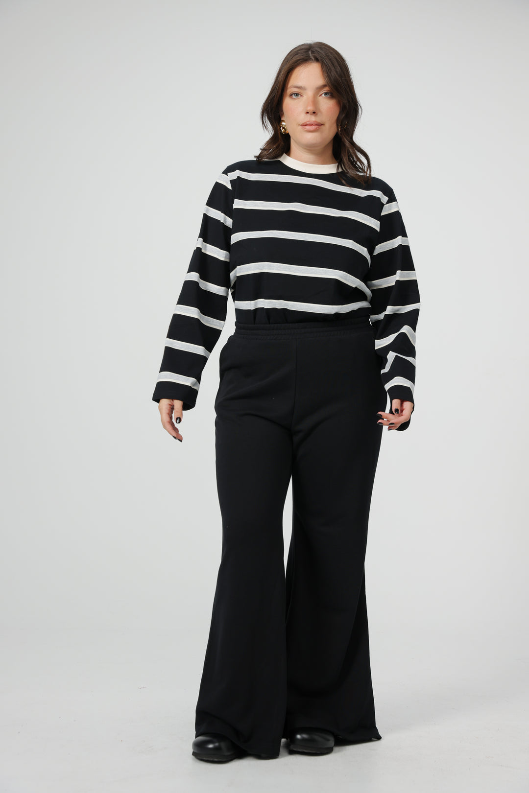 Simpla Grey Stripes Shirt