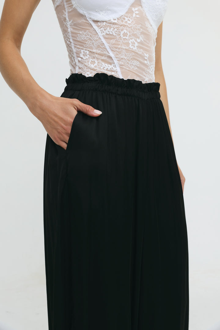 Gloss Black Balloon Bottoms