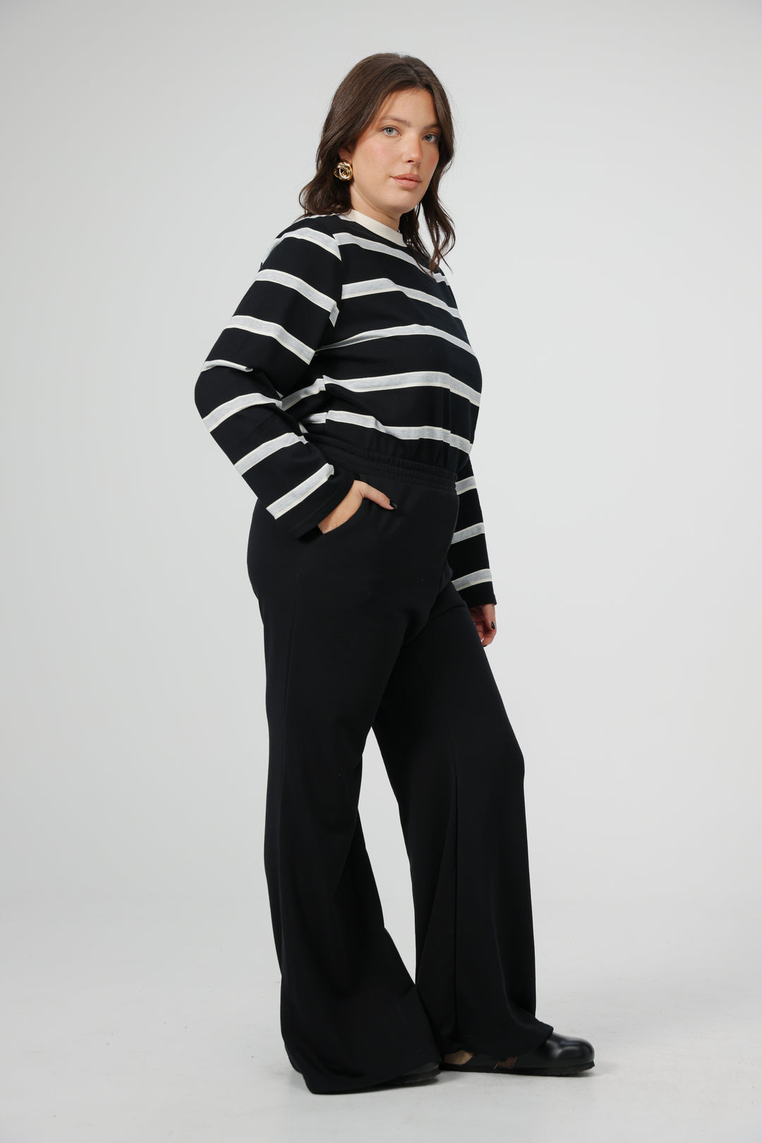 Simpla Grey Stripes Shirt