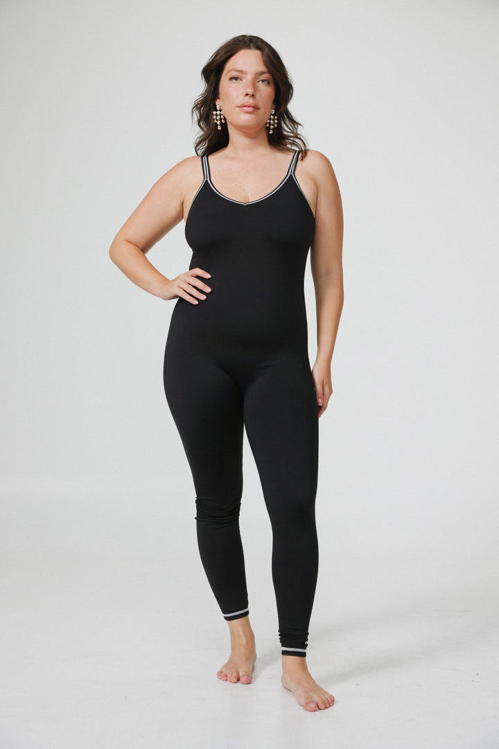 Arad Long Wine Jumpsuit