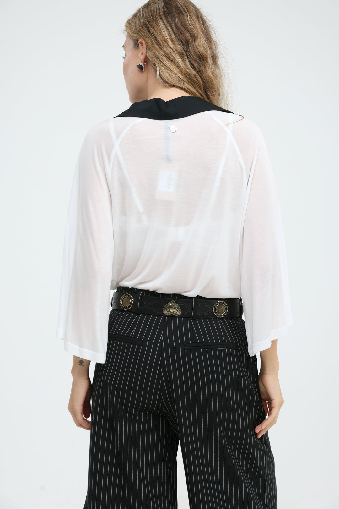 Scope White/Black Polo