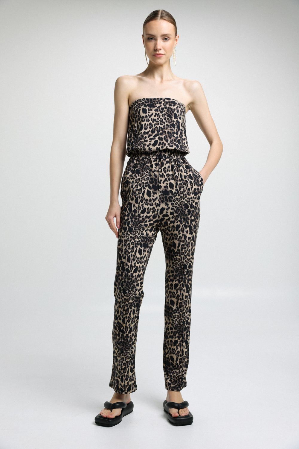 Wanting Leopard Jumpsuit