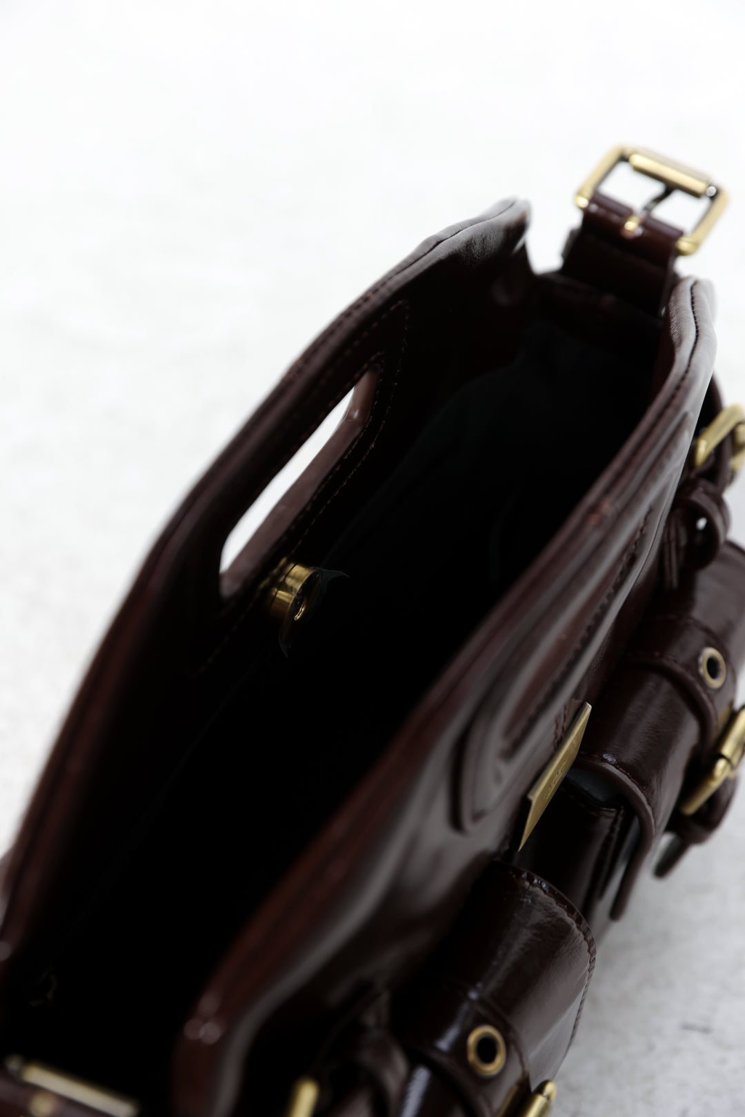 תיק 100% עור אלגנטי לנשים Soul Brown Leather Bag 