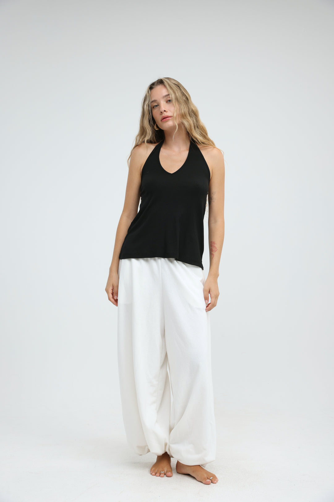 Clean58 Black Halter Tank
