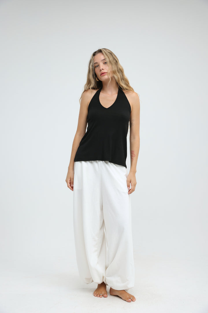 Clean58 Black Halter Tank