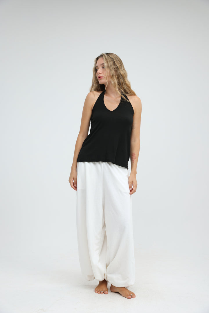 Clean58 Black Halter Tank