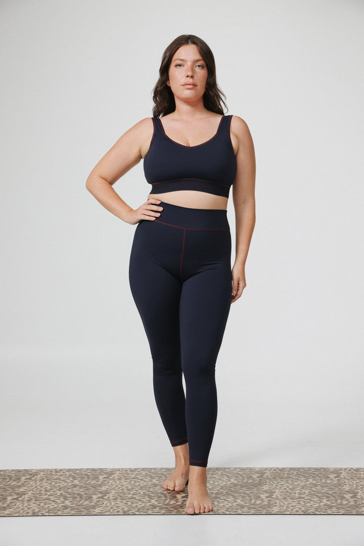 Ashram Navy Top