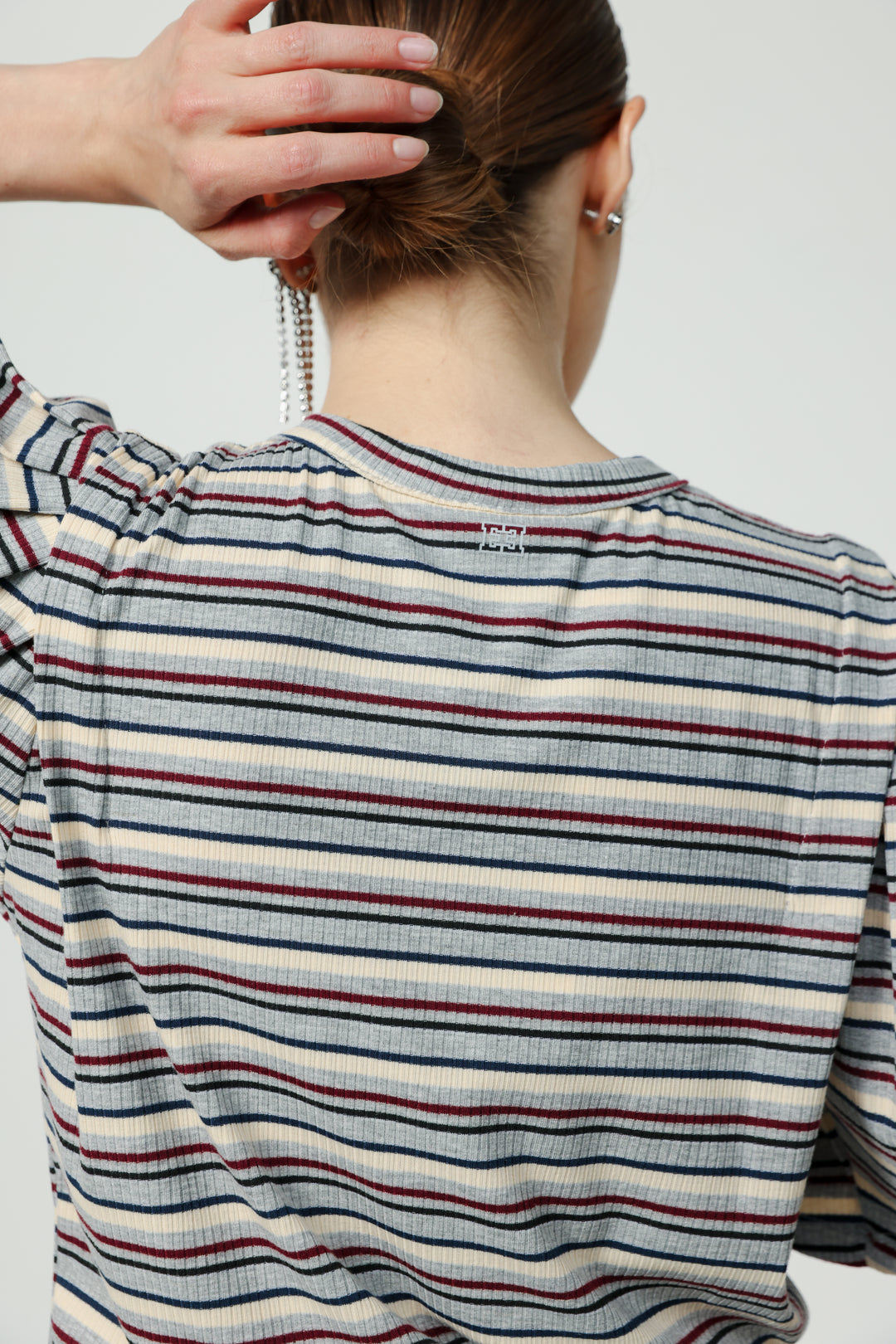 First Grey Stripes T-Shirt