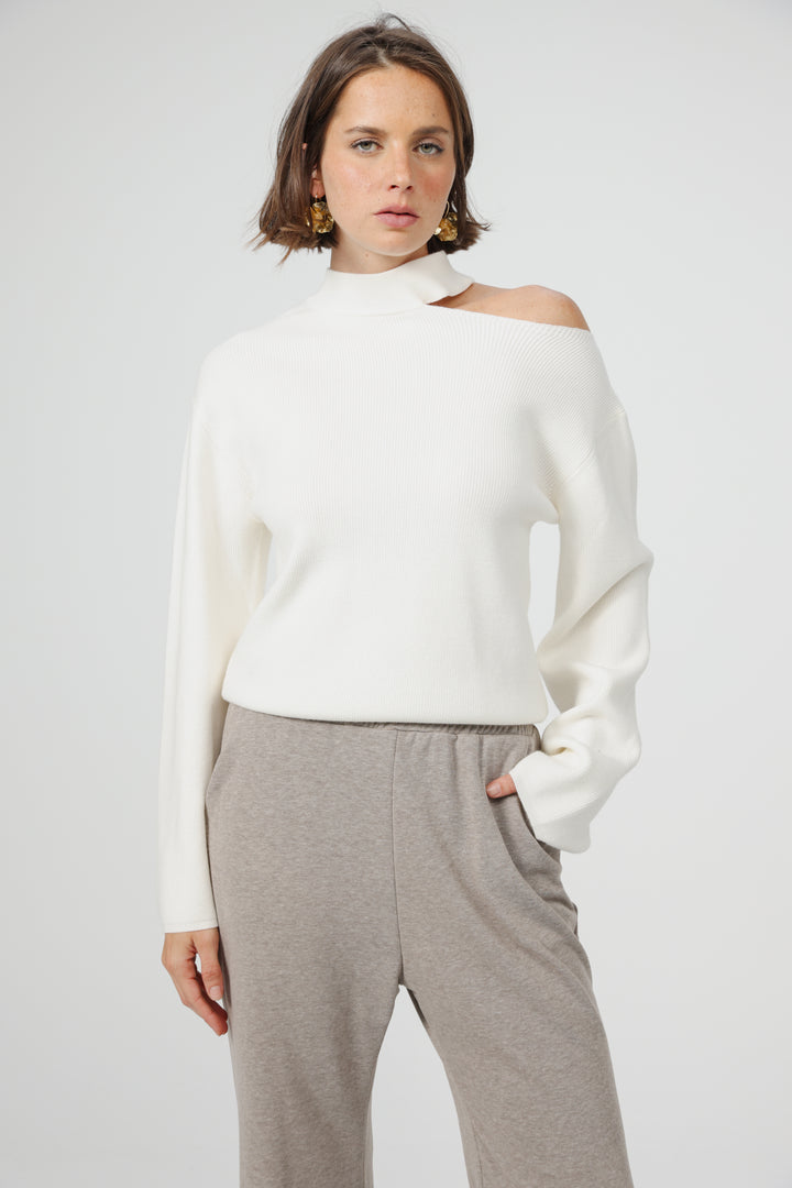 Starting Cream Sweater