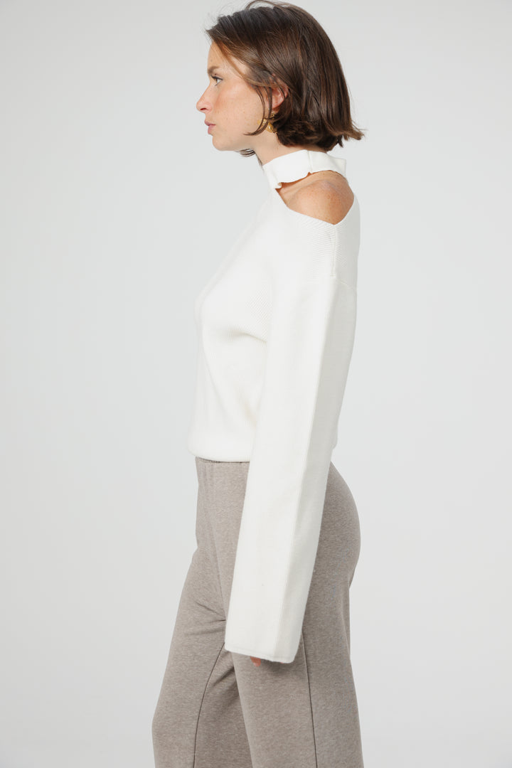 Starting Cream Sweater