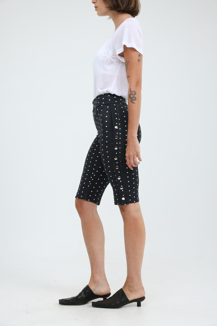 Snaps Black Dots Leggings
