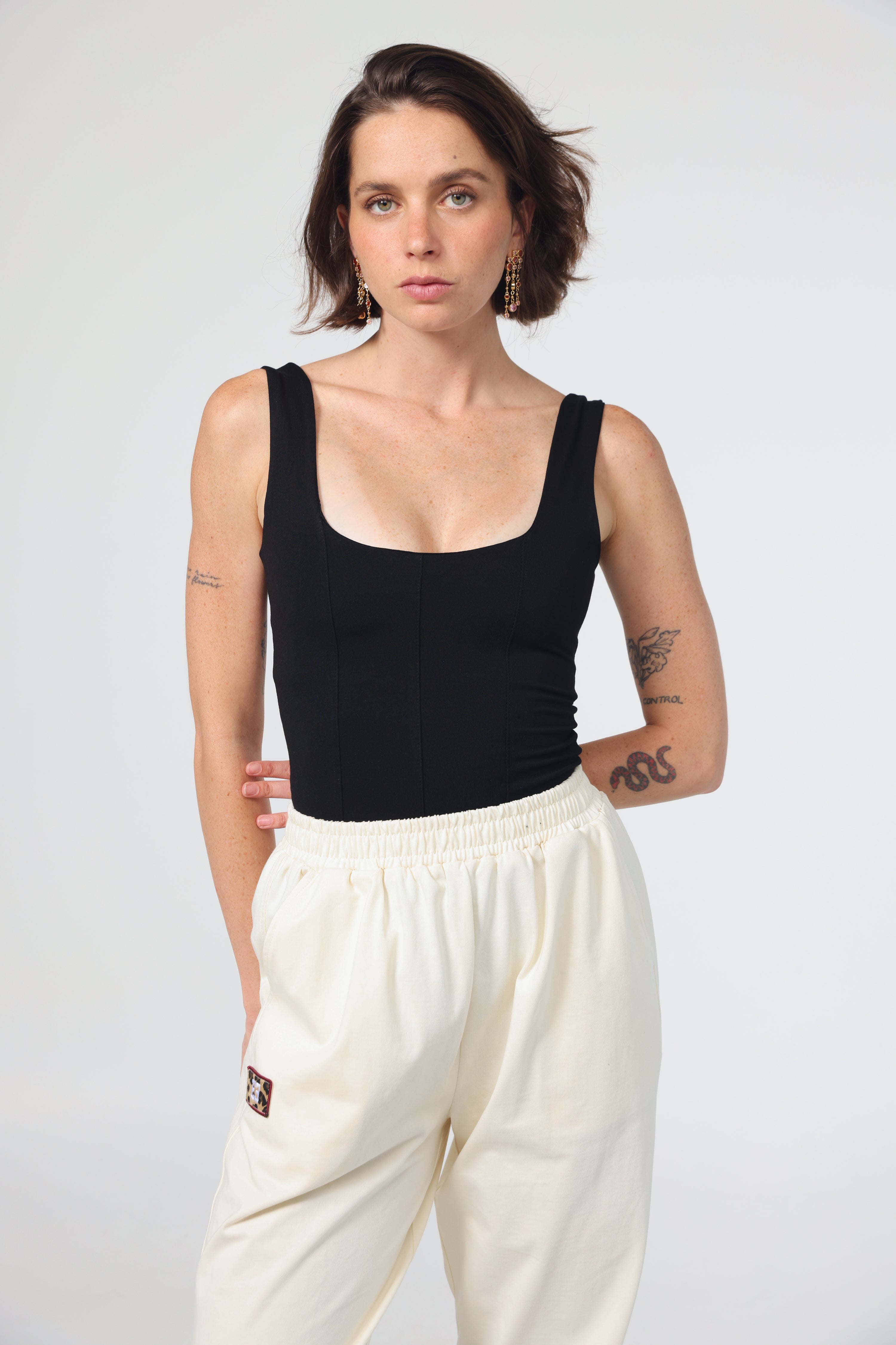 Corset Black Tank – SEESTARZ