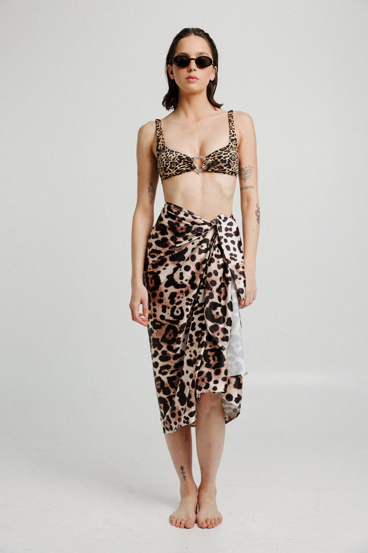 Leopard Sarong