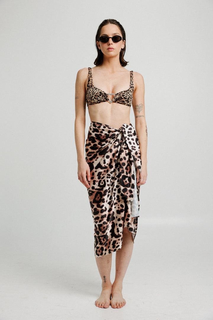 Leopard Sarong