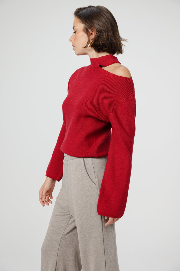 Starting Wine Sweater