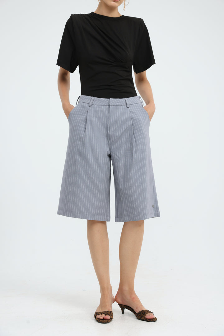 Verified Grey Bermuda Shorts