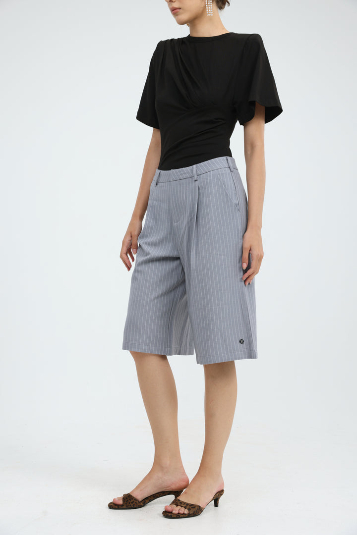 Verified Grey Bermuda Shorts