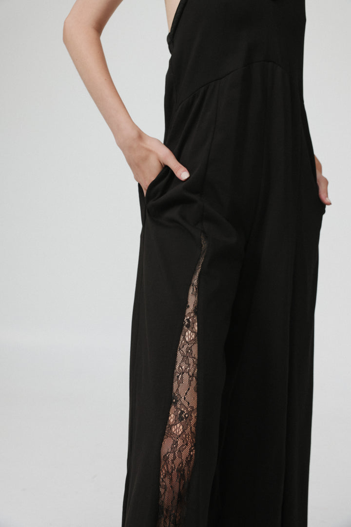 Honey Black Jumpsuit