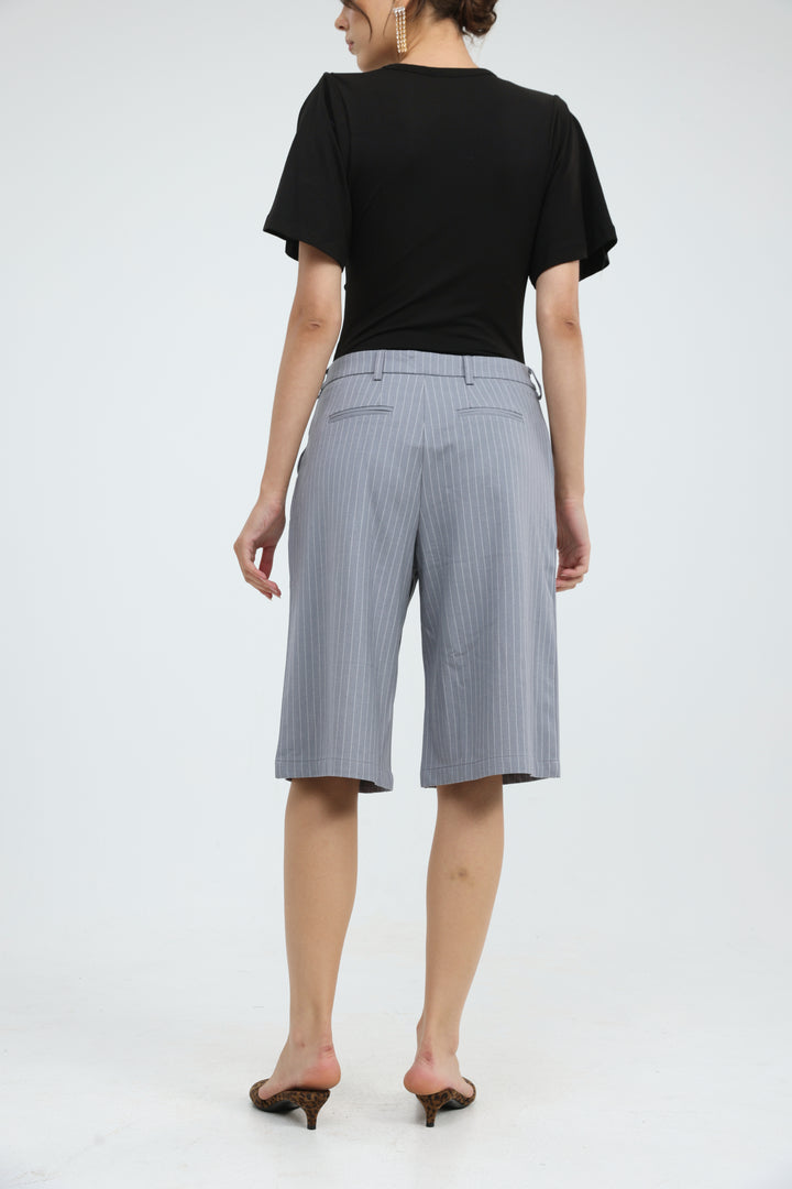 Verified Grey Bermuda Shorts