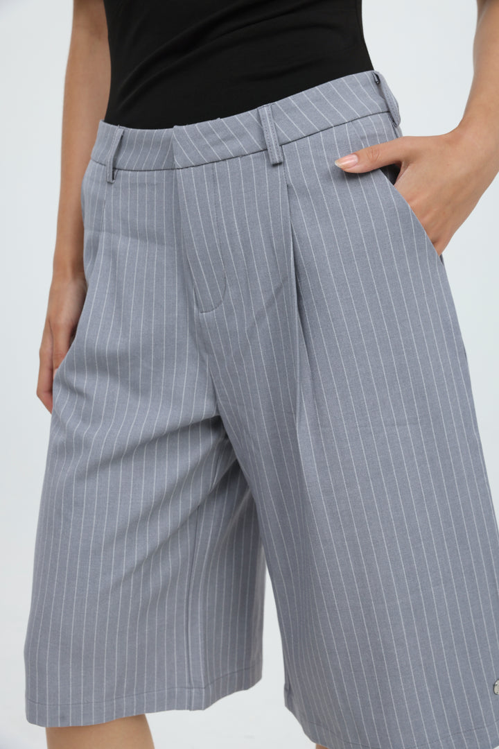 Verified Grey Bermuda Shorts