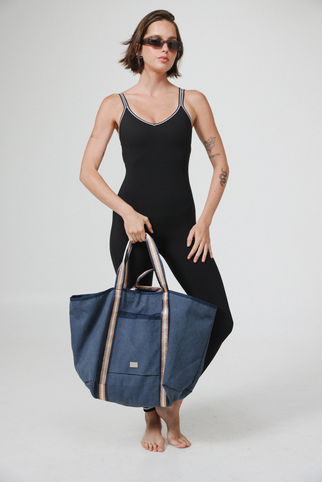 Big Navy Tote Bag