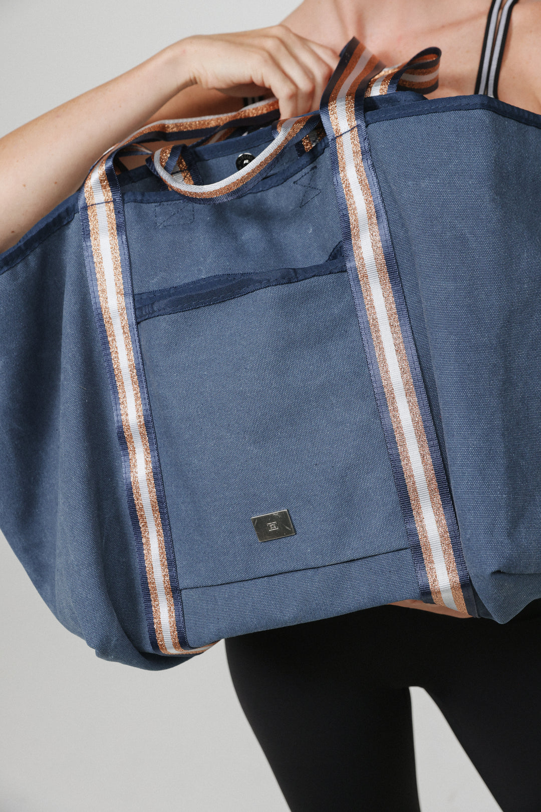 Big Navy Tote Bag