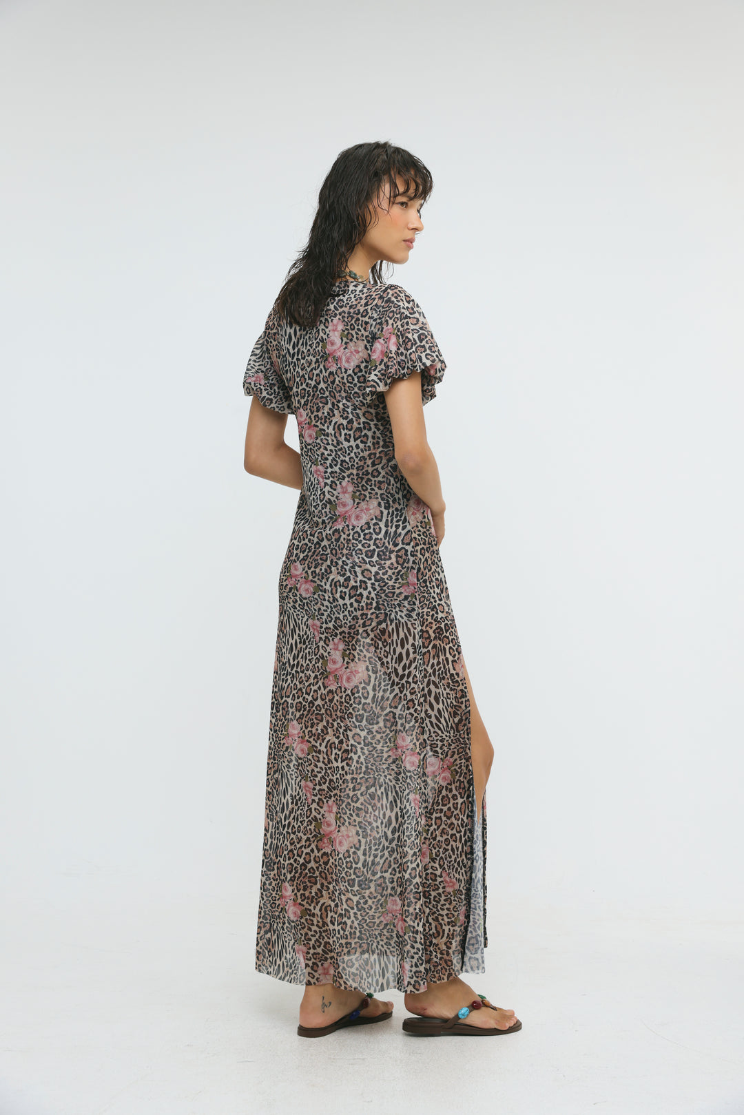 Rhodes Leopard Maxi Dress
