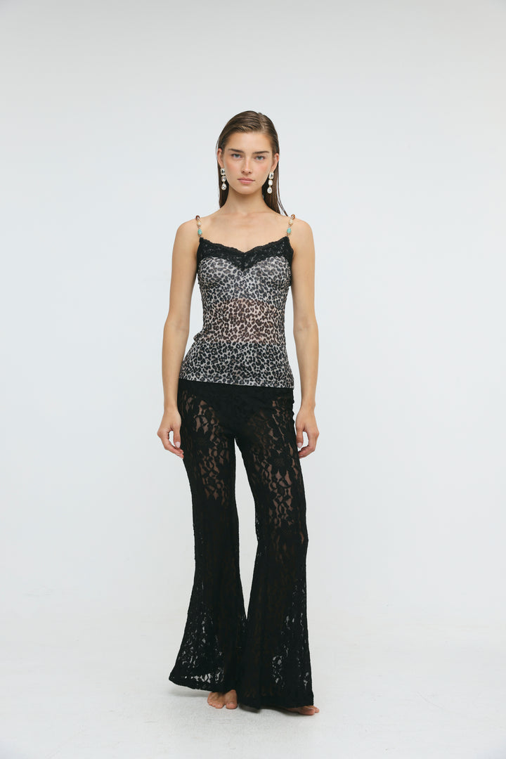 Paros Black Lace Bottoms