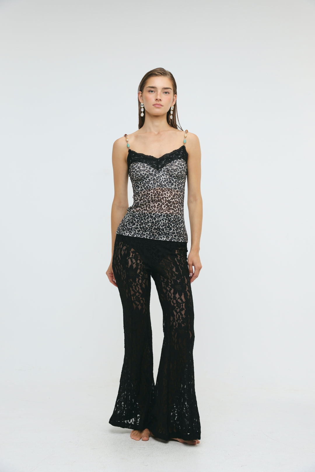 Paros Black Lace Bottoms