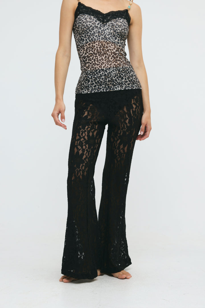 Paros Black Lace Bottoms