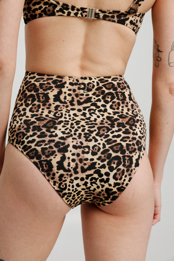 A Leopard Bikini Bottoms