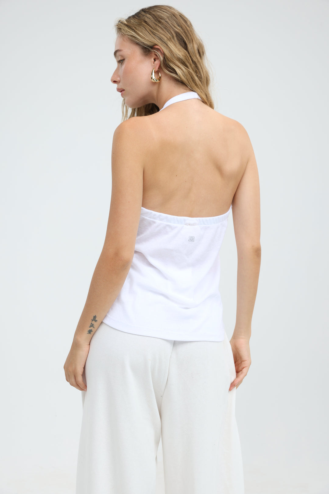 Clean58 White Halter Tank